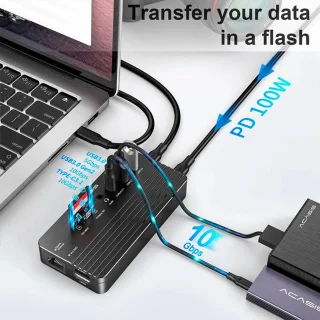Acasis 10-in-1 SSD Hub Docking Station