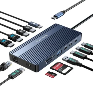 Acasis 14-poorts USB-C dockingstation
