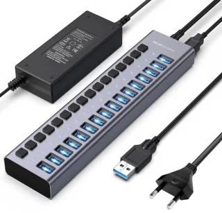Acasis 16-poort USB 3.1-hub