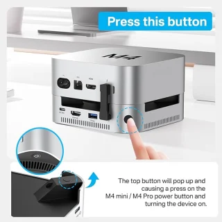 Acasis Mac mini M4 Dock & Dual-Bay SSD Enclosure
