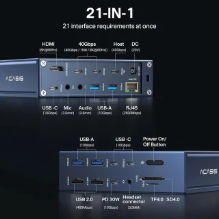 Acasis Thunderbolt Dockingstation