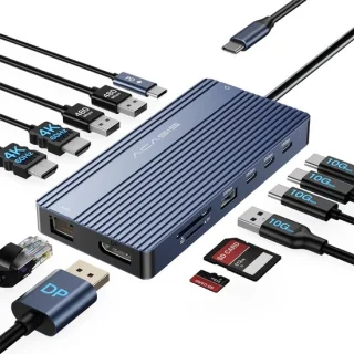 Acasis USB-C dockingstation 14-poorts