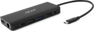 Acer 12-in-1 USB-C Dockingstation Zwart