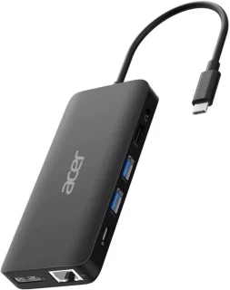 Acer 12-in-1 USB-C Dockingstation Zwart
