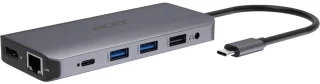 Acer 12-in-1 USB-C Laptop-Dockingstation Aluminium
