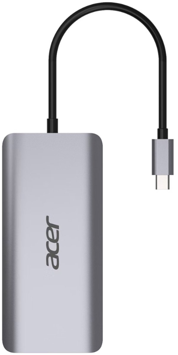 Acer 12-in-1 USB-C Laptop-Dockingstation Aluminium