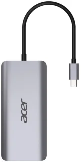 Acer 12-in-1 USB-C Laptop-Dockingstation Aluminium