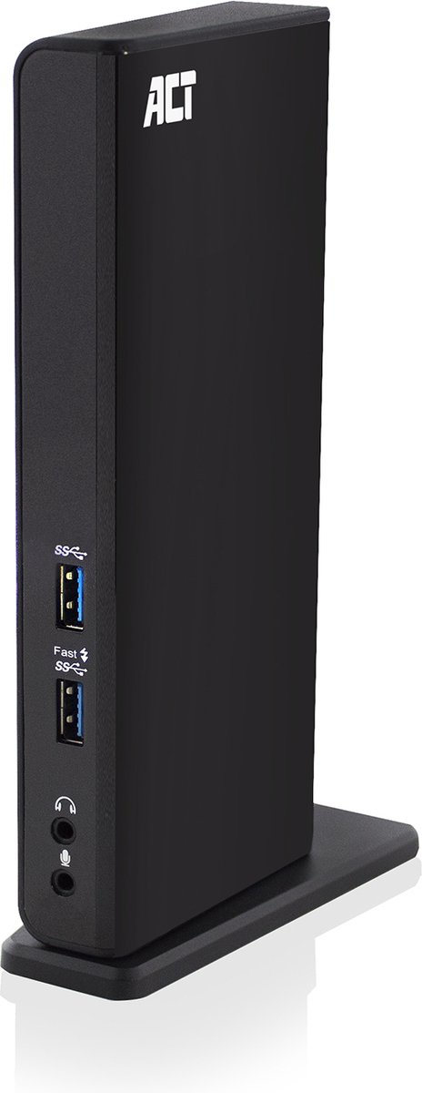 ACT AC7049 Laptop Docking Station USB-C Zwart