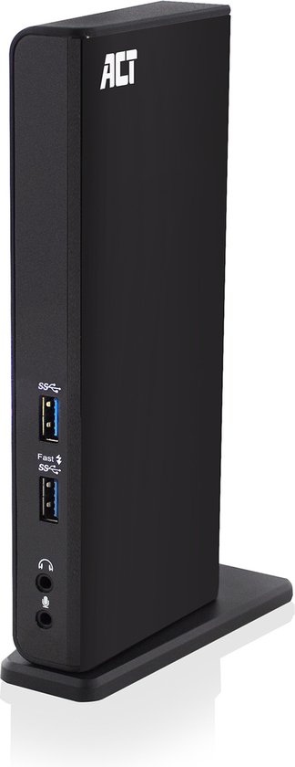 ACT AC7049 Laptop Docking Station USB-C Zwart