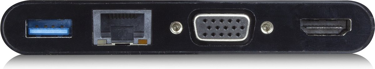 ACT AC7330 USB-C Multi Dock HDMI VGA Ethernet USB-A