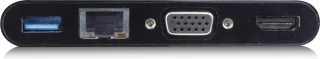 ACT AC7330 USB-C Multi Dock HDMI VGA Ethernet USB-A