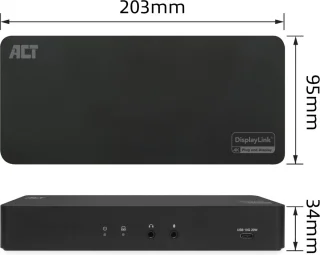 ACT DisplayLink AC7160 USB-C Docking Station 4K