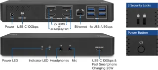 ACT DisplayLink AC7160 USB-C Docking Station 4K