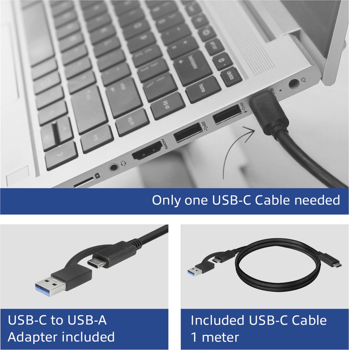 ACT DisplayLink AC7160 USB-C Docking Station 4K