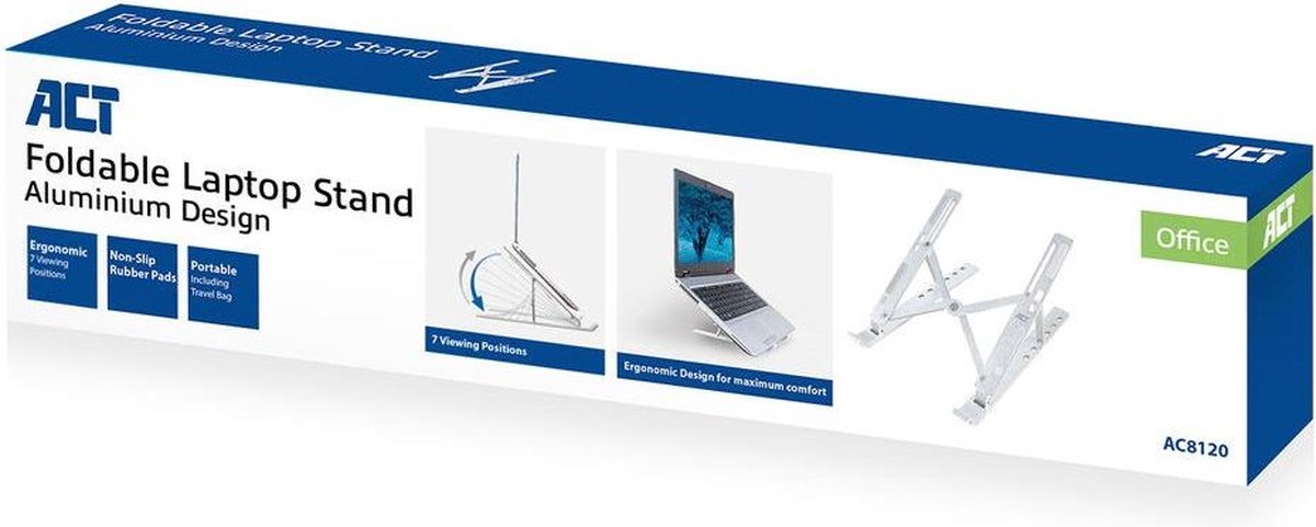 ACT Laptopstandaard AC8120 voor laptops tot 15.6"