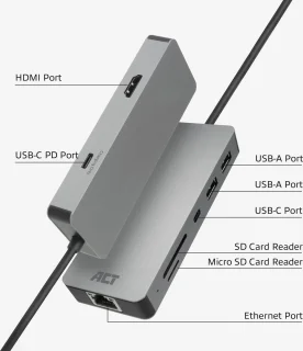 ACT USB-C 4K Docking Station AC7092
