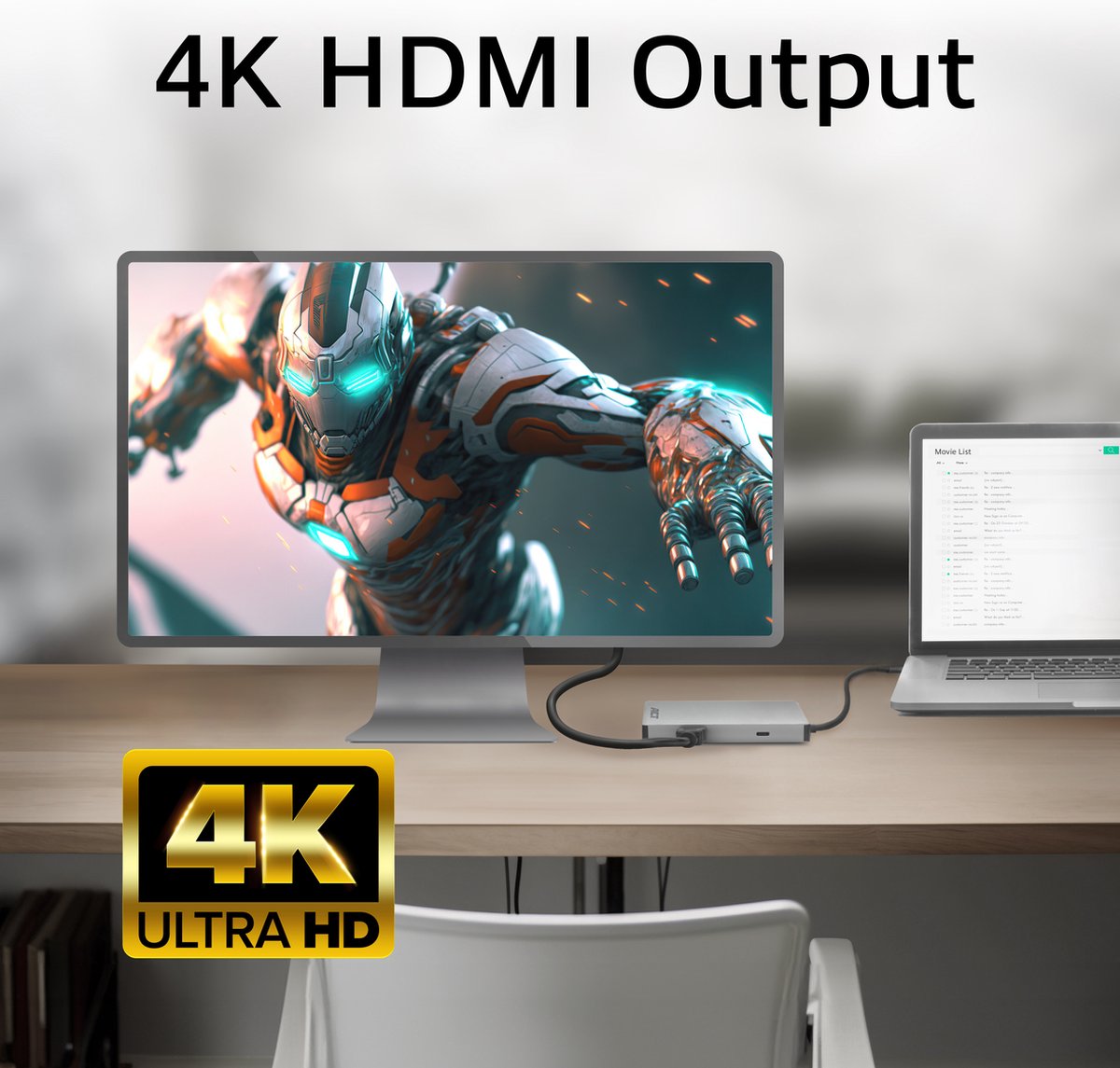 ACT USB-C 4K Docking Station AC7092