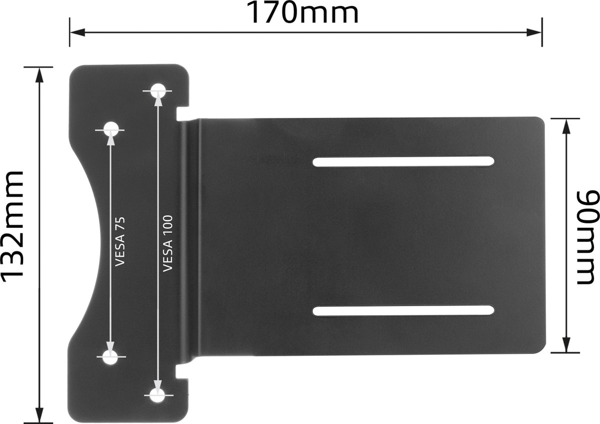 ACT VESA-adapterplaat voor AC7150 dockingstation AC7151