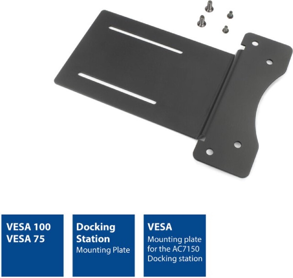 ACT VESA-adapterplaat voor AC7150 dockingstation AC7151