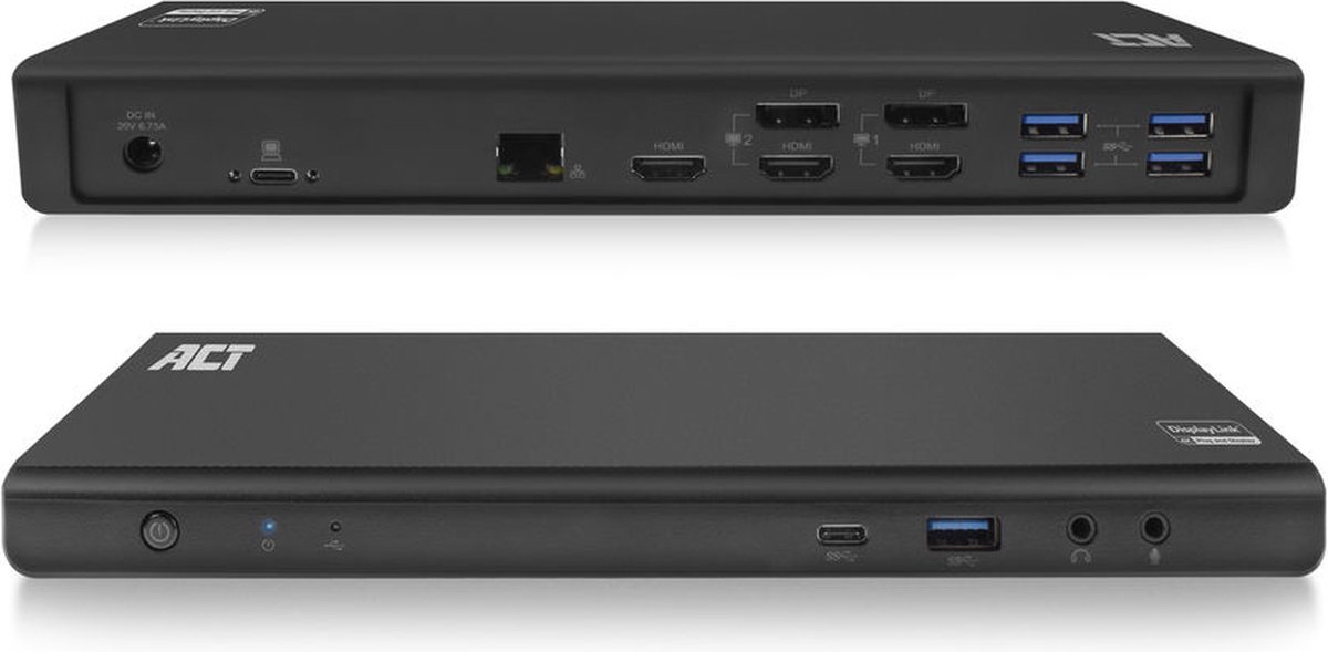 ACTUSB-C Docking Station DisplayLink AC7048