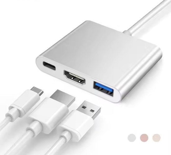 Adaptateur USB C Hub Thunderbolt 3 pour Macbook Pro / Air