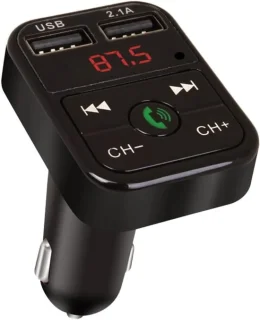 Adapter auto dubbele USB 5V / 2.1A 1A