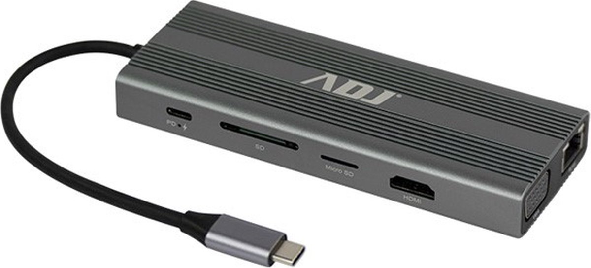 Wat vinden we goed aan de ADJ USB-C Hub Dock 12-in-1