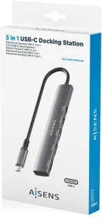 AISENS ASUC-5P022-GR Laptopdock Grijs