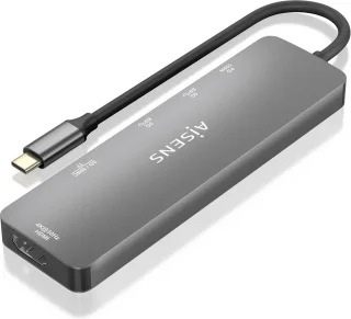 AISENS ASUC-6P016-GR Laptop Dock Grijs