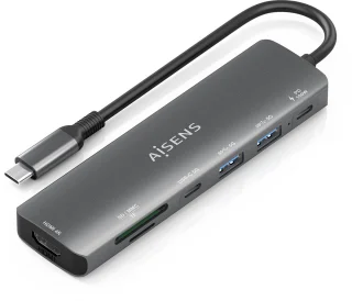 AISENS ASUC-7P026-GR Laptop Dock