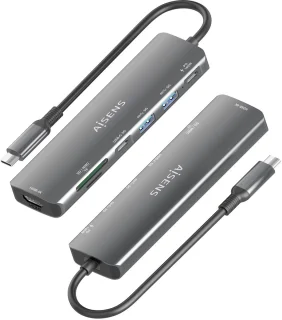 AISENS ASUC-7P026-GR Laptop Dock