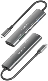 AISENS ASUC-7P027-GR Laptop Dock