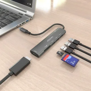 AISENS ASUC-7P027-GR Laptop Dock