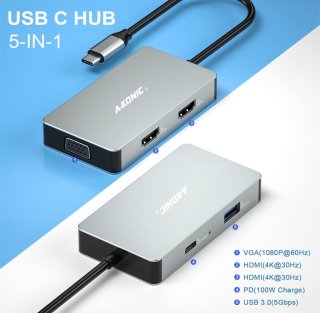Wat vinden we goed aan de Akonic USB-C Laptop Dockingstation