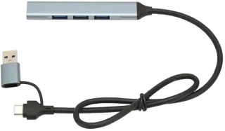 Aladdien - 4-poorts USB 3.0-hub - USB-C-dockingstation