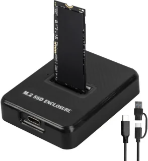 Aladdien docking station M.2 NVMe en SATA adapter