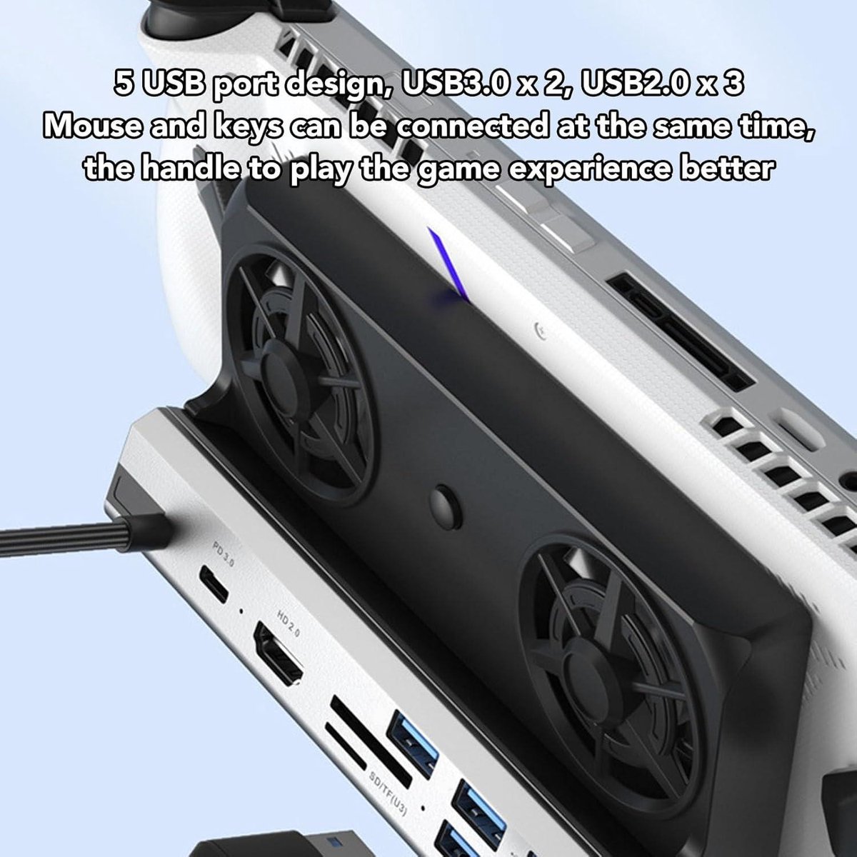 Allecto Plus Dockingstation voor Steam Deck