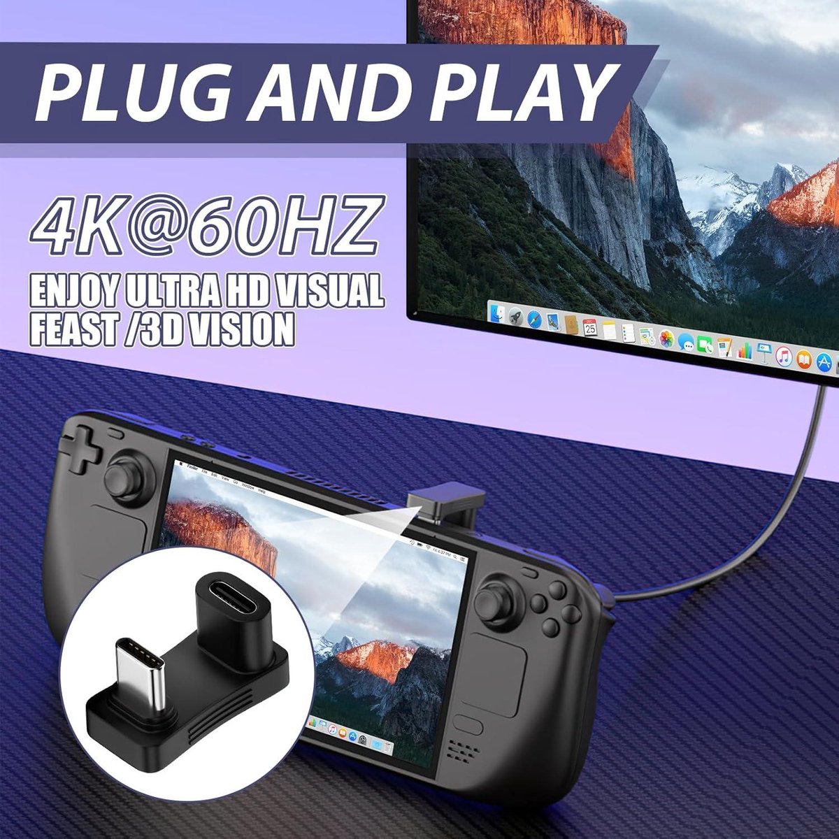 Allecto Plus USB-C-adapter 2 stuks