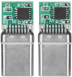 Allecto usb type c breakout board mannelijke adapter