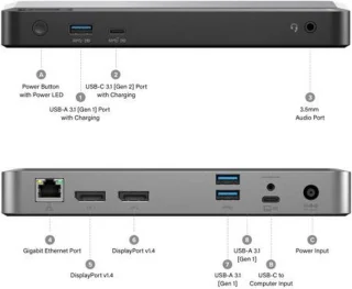 ALOGIC DUPRMX2-100 Laptop Dock & Poortreplicator