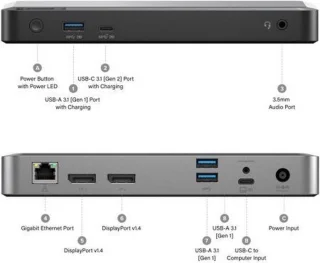 ALOGIC DUPRMX2-100 Laptop Dock & Poortreplicator