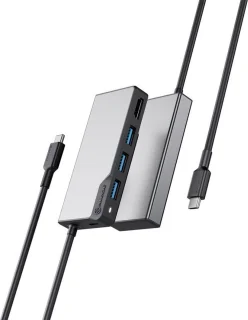 Alogic Fusion CORE USB-C Hub Space Grey