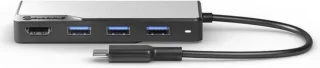 Alogic Fusion CORE USB-C Hub Space Grey