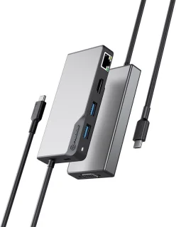 Alogic Fusion MAX USB-C Hub Space Grey