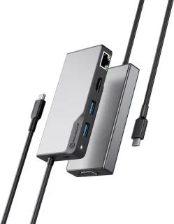 Alogic Fusion MAX USB-C Hub Space Grey