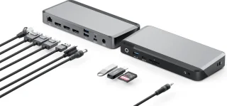 Alogic PRIME DX3 Universal Triple 4K Docking Station 100W