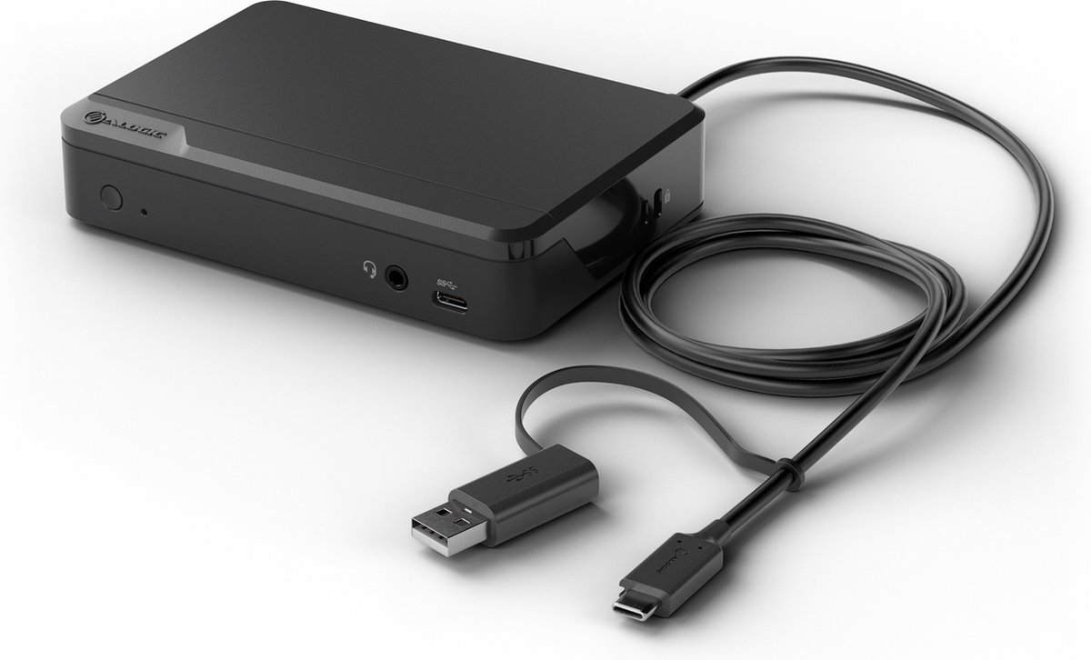 Alogic Universal Twin HD Pro Docking Station 12-in-1 DV3