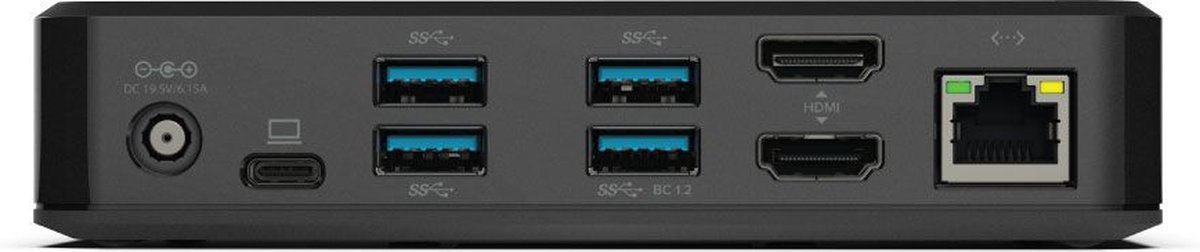 Alogic Universal Twin HD Pro Docking Station 12-in-1 DV3