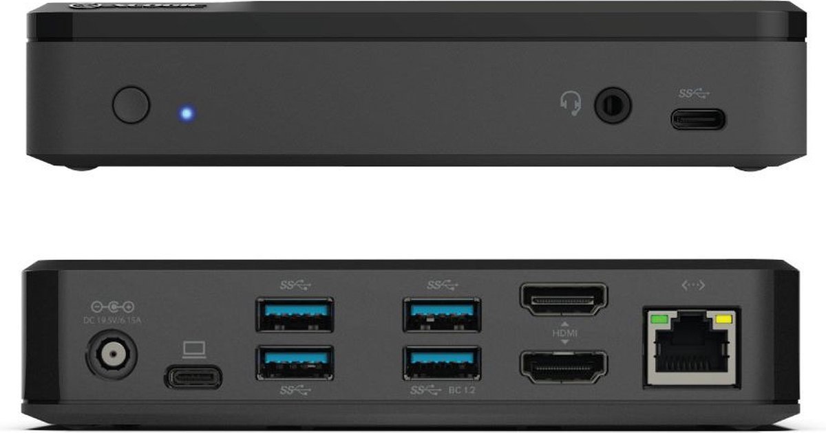 Alogic Universal Twin HD Pro Docking Station 12-in-1 DV3