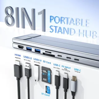 ANMI 8-in-1 HDMI Dockingstation